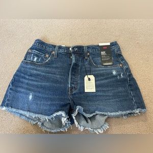 Levi’s 501 Distressed Jean Shorts